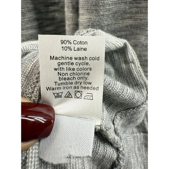 J.Crew Heather Gray Sleeveless Tie Waist Maxi Dress Casual Peppy Effortless Chic - Picture 15 of 16